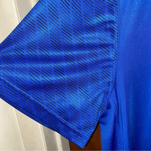 Nike Dynamo Print Dri-Fit Training Shirt Game Royal Blue Men’s XXL - Picture 2 of 5